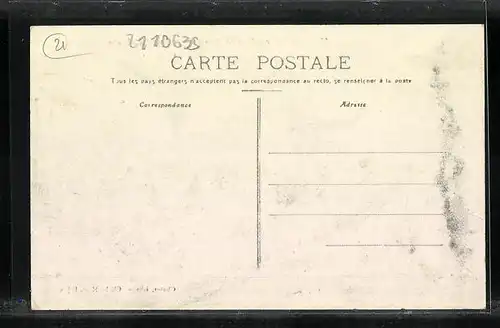AK Velars-sur-Ouche, Totale der Ortschaft