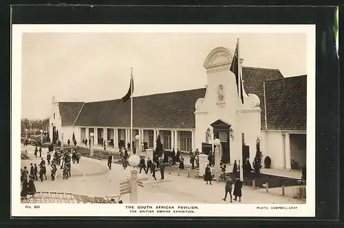AK London, British-Empire Exhibition 1924, the South African Pavilion