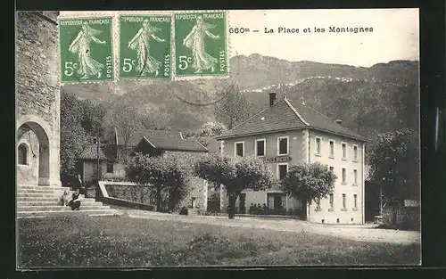 AK Montaud, La Place et les Montagnes