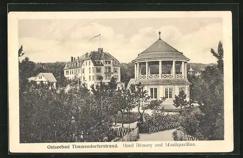 AK Timmendorferstrand, Hotel Démory & Musikpavillon
