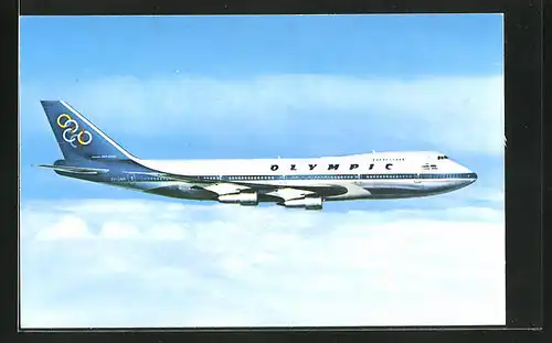 AK Olympic Airways Boeing 747-200 B Jumbo Jet