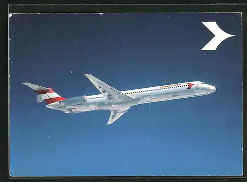 AK Flugzeug Douglas DC 9 /Super 80 von Austrian Airlines