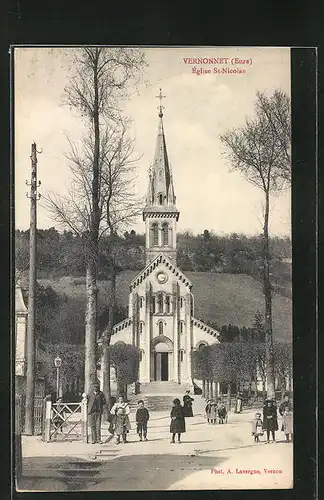 AK Vernonnet, Eglise St-Nicolas