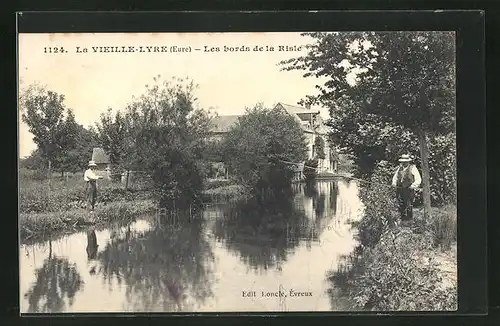 AK La Vieille-Lyre, Les bords de la Risle