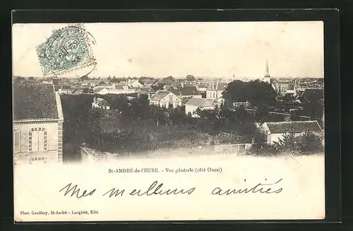 AK St-Andre-de-l`Eure, Vue generale, Cote Ouest