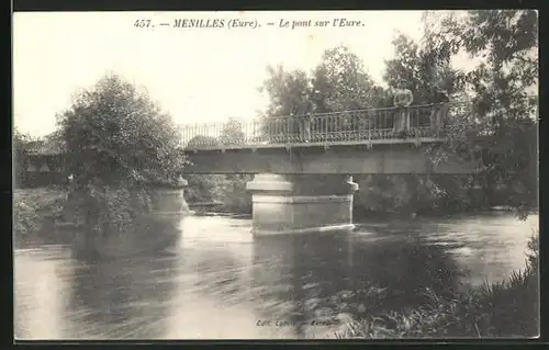 AK Menilles, Le pont sur l`Eure