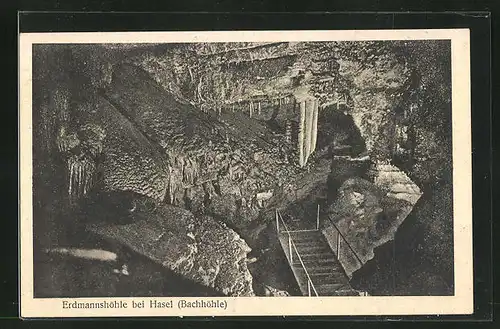 AK Hasel, Bachhöhle, Erdmannshöhle