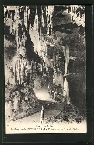 AK Grottes de Betharram, Entree de la Grande Salle