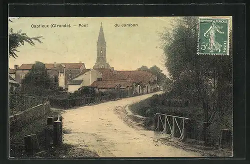 AK Captieux, Pont du Jambon