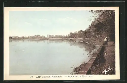 AK Arveyres, Bord de la Dordogne