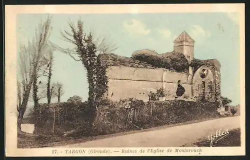 AK Targon, Ruines de l`Eglise de Montarouch