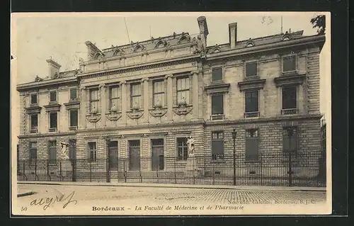 AK Bordeaux, La Faculte de Medicine et de Pharmacie