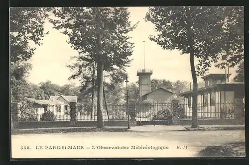 AK Le Parc-St-Maur, L`Observatoire Météorologique