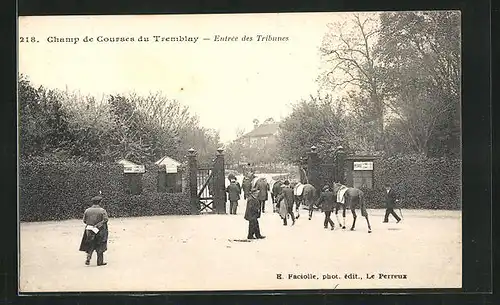 AK Tremblay, Champ de Courses, Entrée des Tribunes, Pferderennbahn