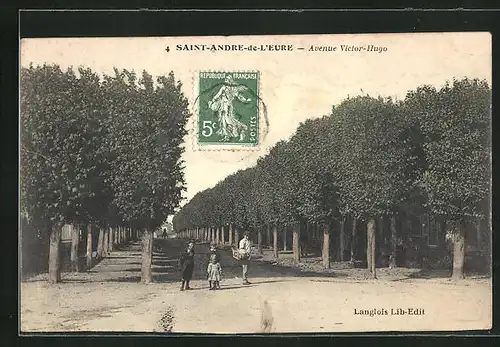 AK Saint-Andre-de-l`Eure, Avenue Victor-Hugo