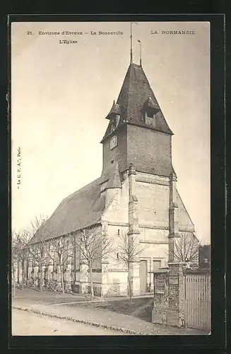 AK La Bonneville-sur-Iton, L`Eglise