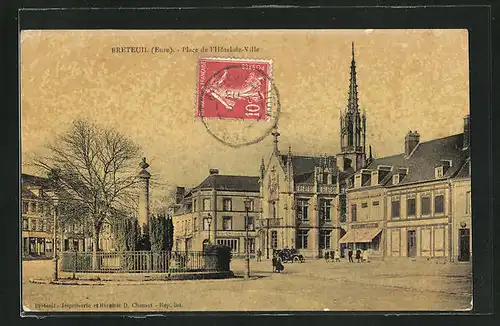 AK Breteuil, Place de l`Hotel-de-Ville