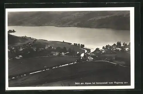 AK Bühl, Fliegeraufnahme mit Alpsee
