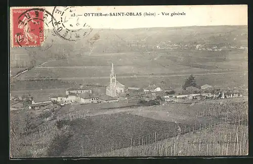 AK Oytier-et-Saint-Oblas, Vue generale