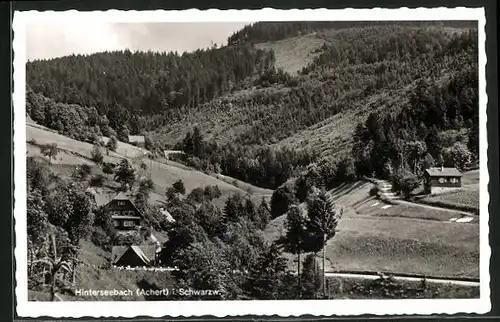 AK Seebach / Schwarzwald, Teilansicht