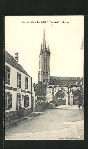 AK Saint-Jean-du-Doigt, L`Èglise