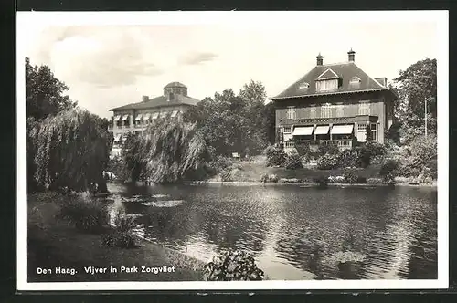 AK Den Haag, Vijver in Park Zorgvliet