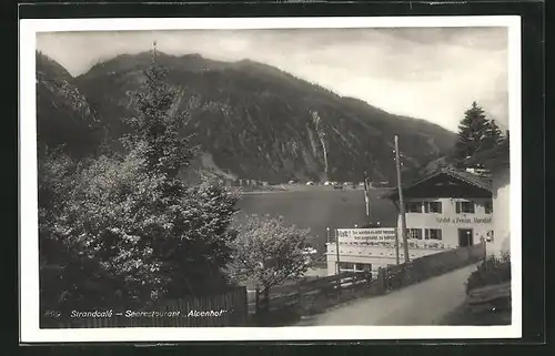 AK Haller, Gasthof und Pension Alpenhof am See