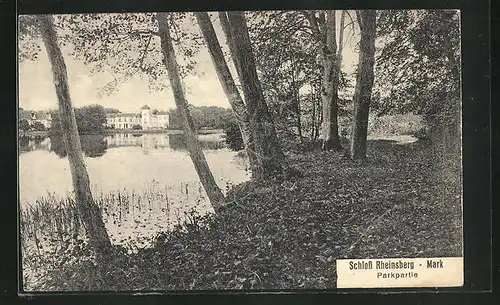 AK Rheinsberg / Mark, Blick zum Schloss