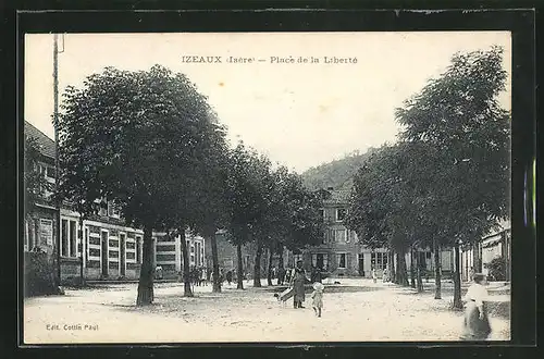 AK Izeaux, Place de la Liberte