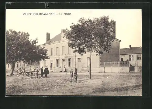 AK Villefranche-s / -Cher, La Mairie