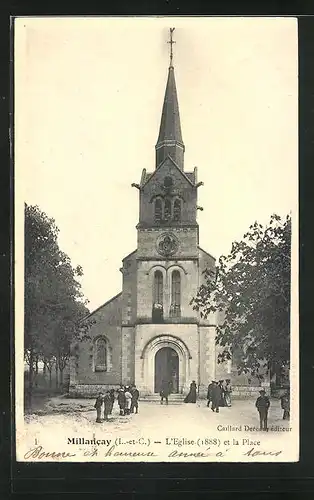 AK Millancay, L`Eglise et la Place