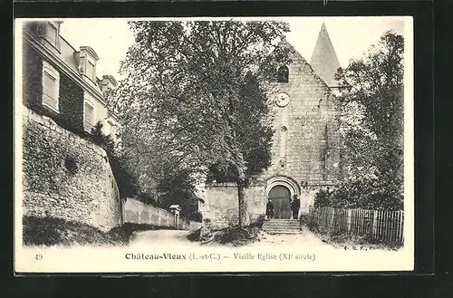 AK Chateau-Vieux, Vieille Église (XIe siècle)