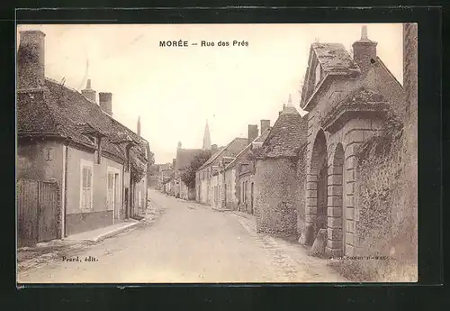 AK Morée, Rue des Prés