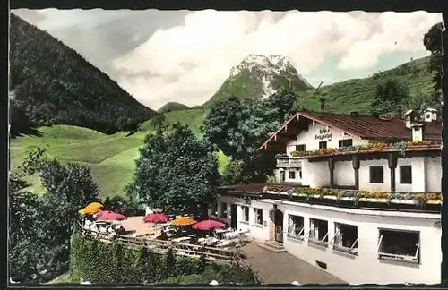 AK Oberaudorf am Inn / Bayer. Alpen, Berggasthaus und Pension Hocheck