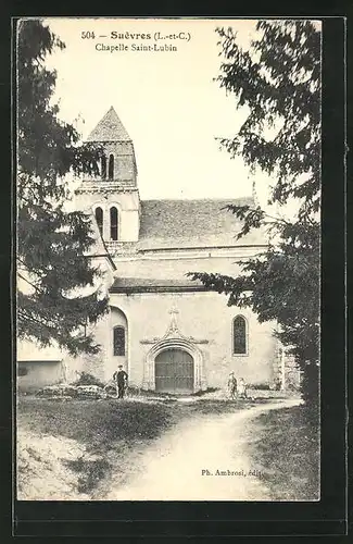 AK Suèvres, Chapelle Saint-Lubin