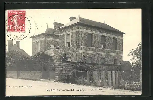 AK Marcilly-en-Gault, la Mairie