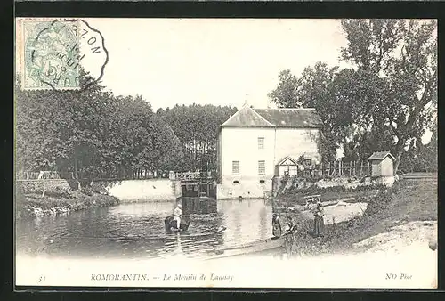 AK Romorantin, Le Moulin de Launay