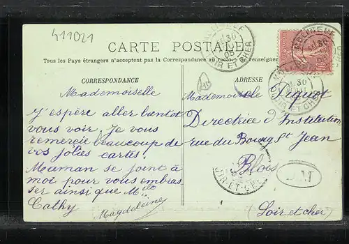 AK Champigny-sous-Orchese, la Vallee de la Cisse