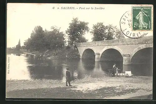 AK Salbris, Pont sur la Sauldre