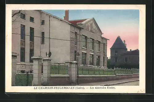 AK Chambon-Feugerolles, les nouvelles Ecoles