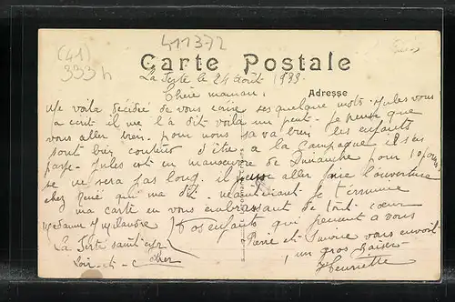 AK La Ferté-St-Cyr, La Haute Métairie