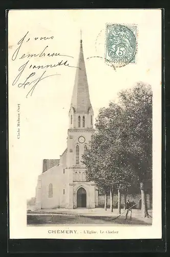 AK Chèmery, L`Eglise, le Clocher