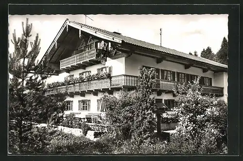 AK Wackersberg, Hotel Fremdenheim Biebermühle