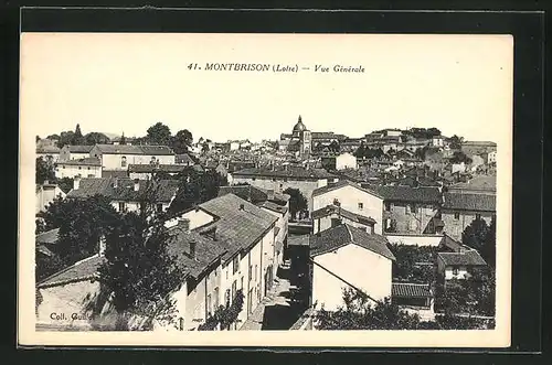 AK Montbrison, Vue Générale, Teilansicht der Stadt