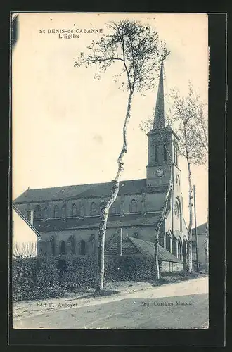 AK St. Denis-de Cabanne, L` Eglise