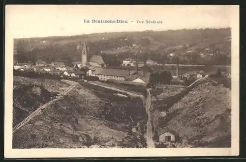 AK La Bénissons-Dieu, Vue Générale