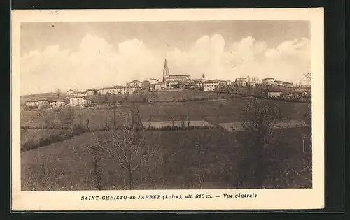 AK Saint-Christo-en-Jarrez, Veu générale