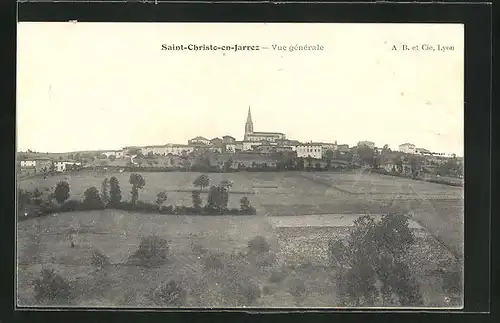 AK Saint-Chirsto-en-Jarrez, Vue générale