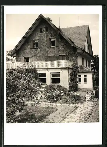 AK Witzmanns, Blick auf das Kinderheim Birkenhof