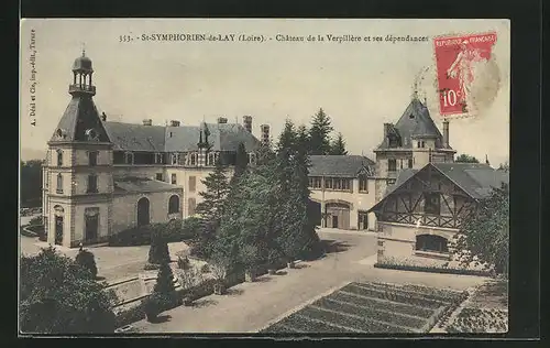 AK St-Symphorien-de-Lay, Chateau de la Verpillère et ses dépendances